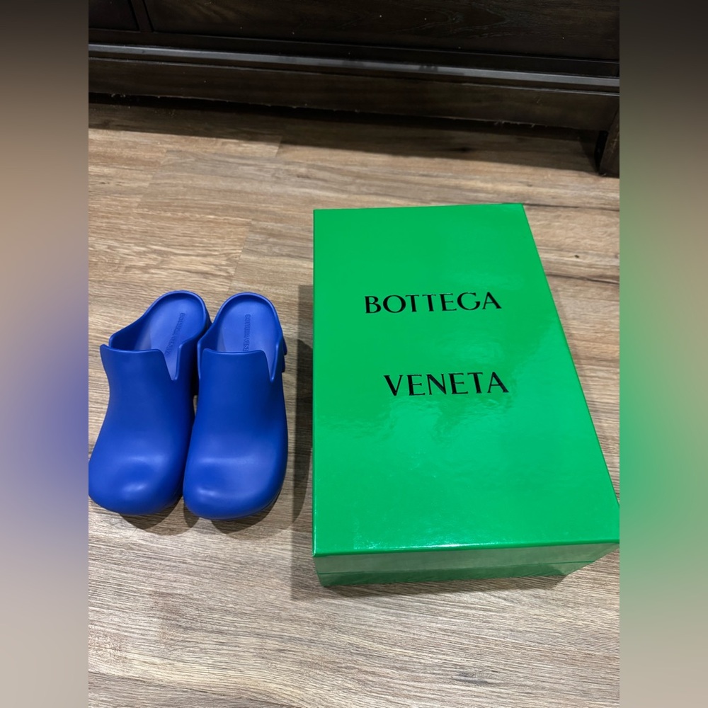 Authentic Bottega Veneta Rubber Wedge Clog